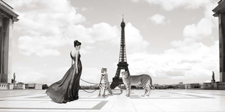 Trocadero View by Julian Lauren art print