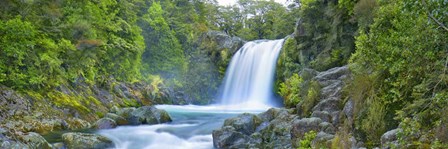 Tawhai Falls, New Zealand (detail) by Frank Krahmer art print