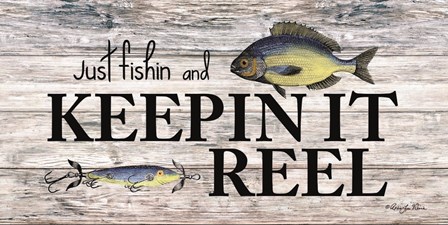 Keepin&#39; It Reel by Robin-Lee Vieira art print