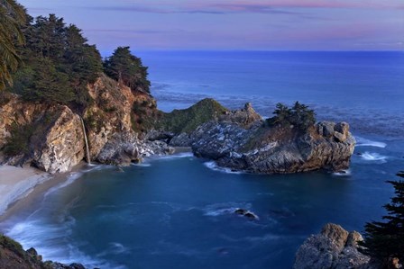 Big Sur McWay Falls by Mike Jones Photo art print