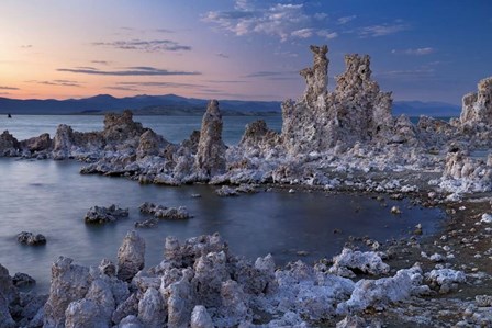 Mono Lake South Tufa Dusk by Mike Jones Photo art print