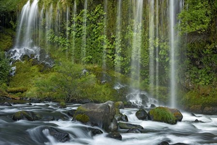 Mossbrae Falls by Mike Jones Photo art print