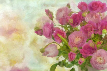 Pink Bouquet by Cora Niele art print