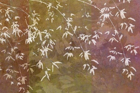 Floral Flurry Bronze by Cora Niele art print