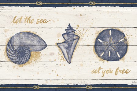 Calm Seas V by Janelle Penner art print