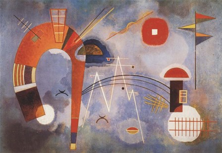 Rond et Pointu, c.1939 by Wassily Kandinsky art print