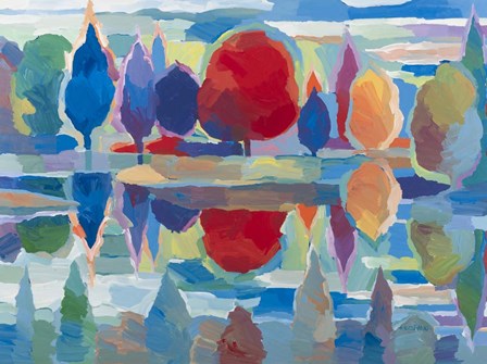 Time for Reflection by Hooshang Khorasani art print