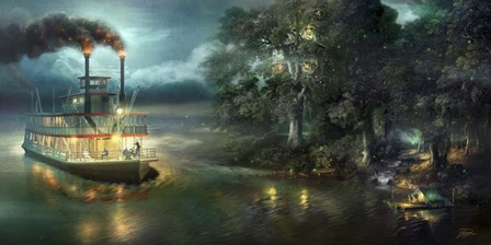 Playing Pirate by Joel Christopher Payne art print