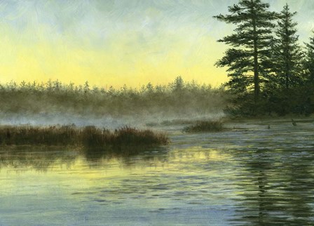 Morning Burnoff by John Morrow art print
