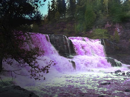 Waterfall 2 by Stephanie Analah art print