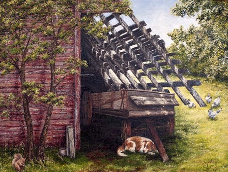 Anticipation by Sher Sester art print