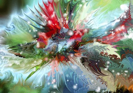 Redgreen by RUNA art print