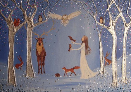 Heart Of The Forest by Angie Livingstone art print