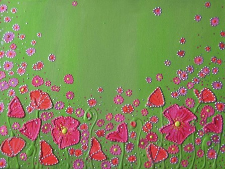 Hot Pink Summer by Angie Livingstone art print