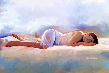 Sleeping Beauty 2 by Ata Alishahi art print