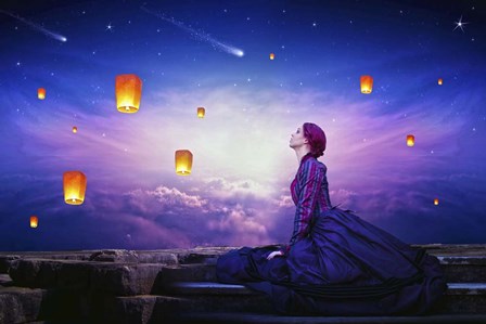 Lights Away by Ata Alishahi art print