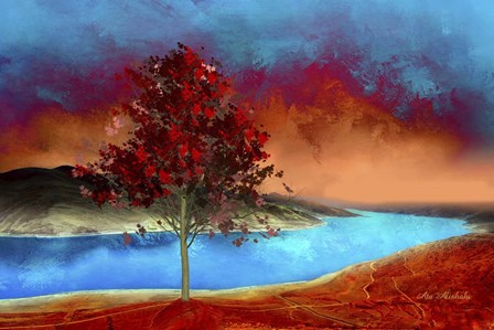 My Colorful World by Ata Alishahi art print