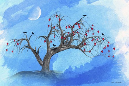 Tree Of Life 2 by Ata Alishahi art print