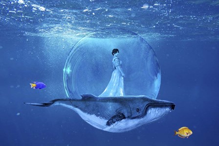 Ocean World 3 by Ata Alishahi art print