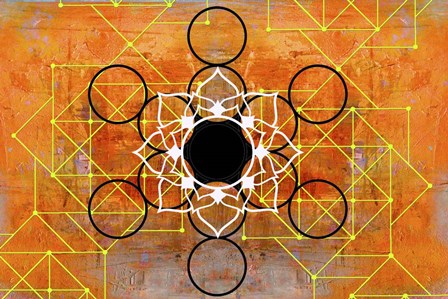 Geometry 4A by Ata Alishahi art print