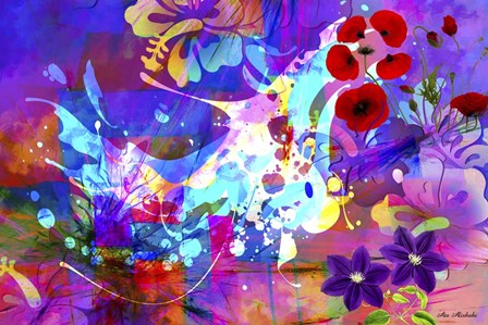 Color Explosion 8 by Ata Alishahi art print