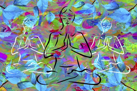 Color Explosion 15 by Ata Alishahi art print