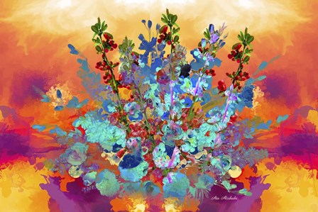 Color Explosion 20 by Ata Alishahi art print
