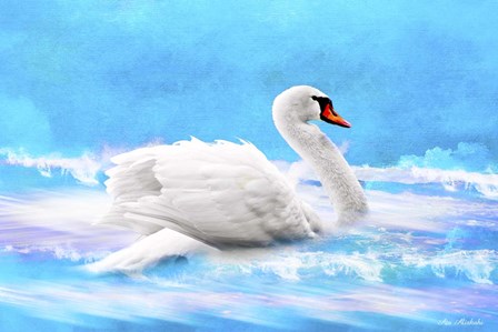 Swan 8A by Ata Alishahi art print