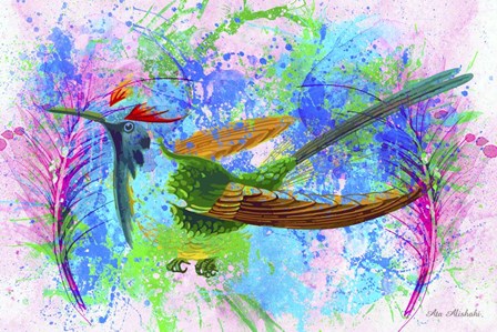 Nest Colors by Ata Alishahi art print