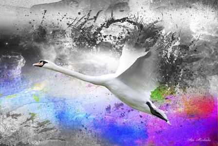 Black And White To Color by Ata Alishahi art print