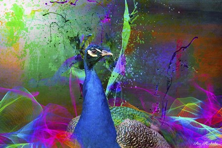 Color Explosion CM7 by Ata Alishahi art print