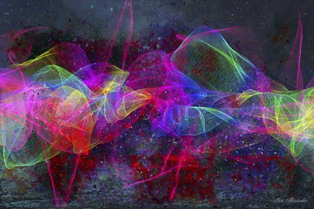 Color Explosion M9 by Ata Alishahi art print