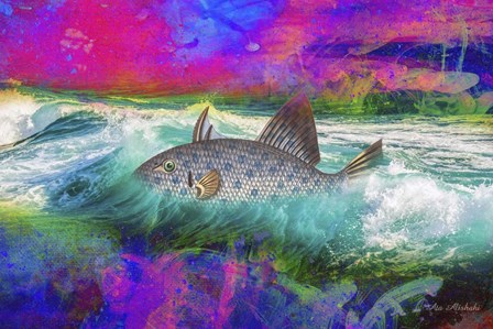 Giant Fish by Ata Alishahi art print