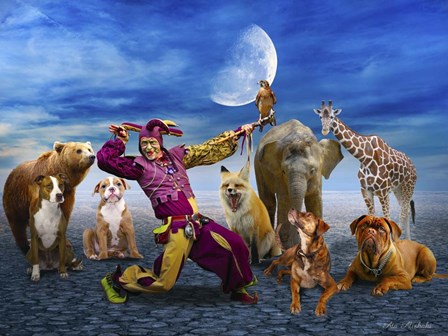 A Big Show by Ata Alishahi art print