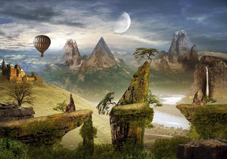 Wonderland by Ata Alishahi art print
