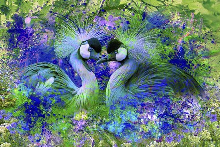 Bird Collection 40SEP3 by Ata Alishahi art print