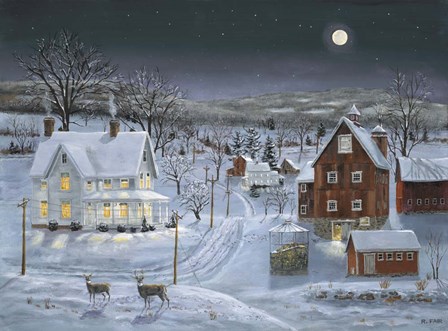 Romantic Evening by Bob Fair art print