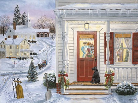 Patiently Waiting by Bob Fair art print