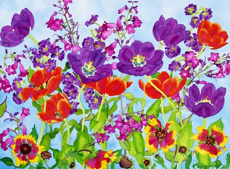 Spring Showers by Carissa Luminess art print