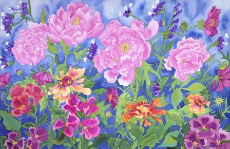 Peony Magic by Carissa Luminess art print
