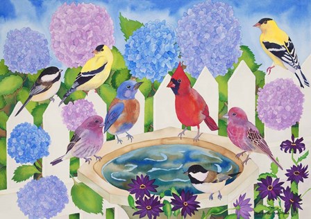 Watering Hole by Carissa Luminess art print