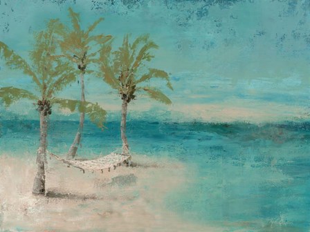 Beach Day Landscape II by Marie-Elaine Cusson art print