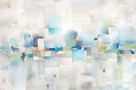 Cityscape Abstract by Cynthia Coulter art print