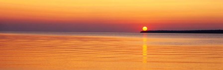 Sunset over Lake Superior, Wisconsin by Panoramic Images art print