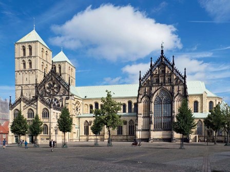 Munster Cathedral, Munster, Germany by Panoramic Images art print