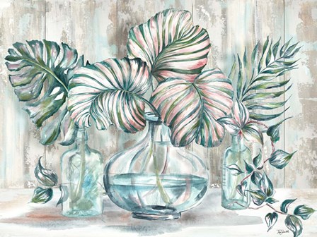 Island Tropics Still Life by Tre Sorelle Studios art print