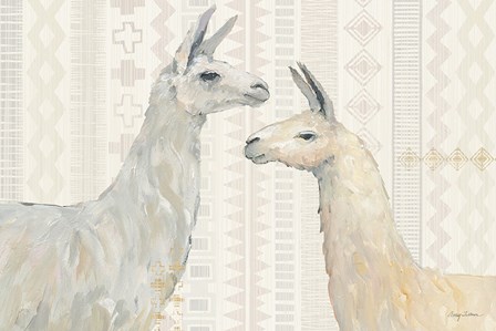 Llama Land I by Avery Tillmon art print
