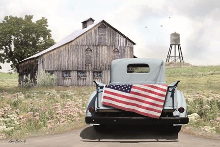 American Tailgating by Lori Deiter art print