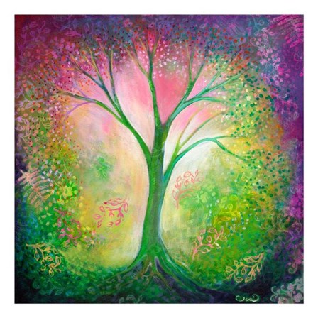 Tree of Tranquility by Jennifer Lommers art print