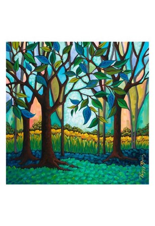 Whispering Woods by Peggy Davis art print